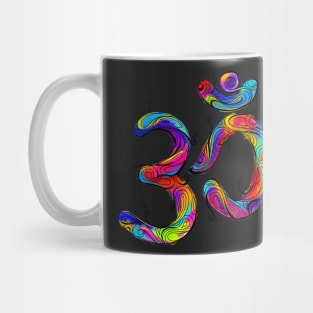 OM: Colorful Holi Mug